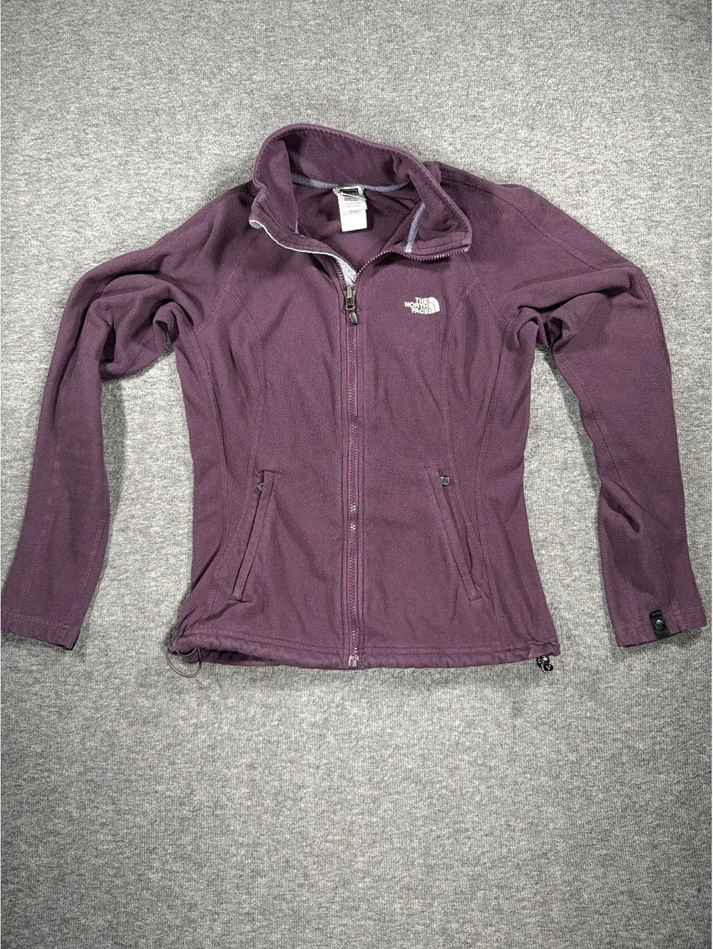 The North Face Women's Purple Fleece Full Zip Jacket Size S